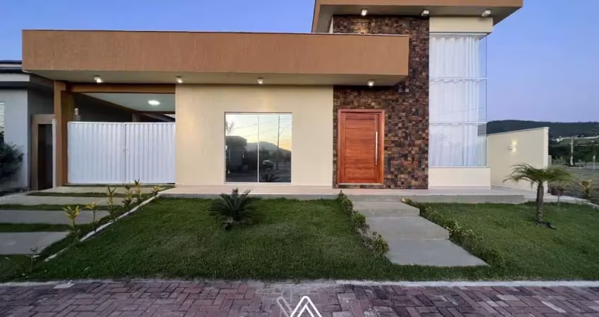 Casa alto padrão com 3 dormitórios à venda, 396,44m² por r$1.200.000 - cond. lan