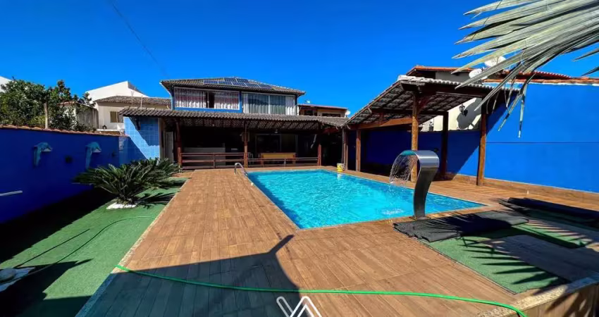 Casa à venda com 4 dormitórios, 300m² por r$ 850.000 - barroco (itaipuaçu) - mar