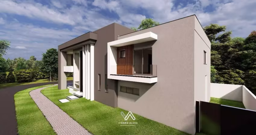 Casa de alto padrão com 5 dormitórios à venda, 440m² por r$2.600.000 - cond. sol