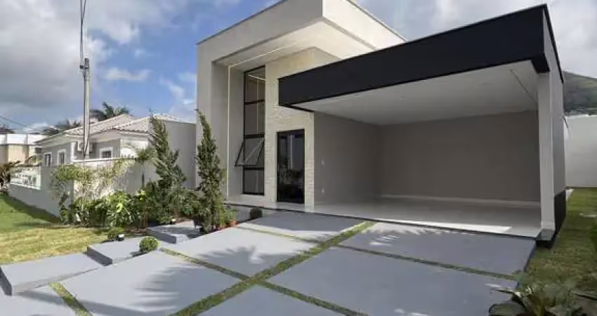 Linda casa com 3 dormitórios á venda, 360m² por r$890.000 - cond. pedra de inoã