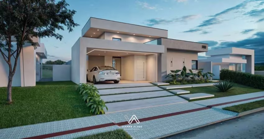 Casa alto padrão com 3 dormitórios à venda, 380,85m² por r$1.250.000 - cond. lan
