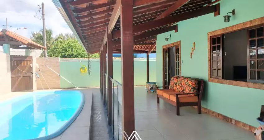 Casa com 2 suítes á venda, 528m² por r$ 900.000 - ponta negra - maricá/rj