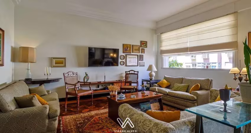Apartamento com 4 dormitórios à venda, 197m² por r$2.390.000 - copacabana - rio