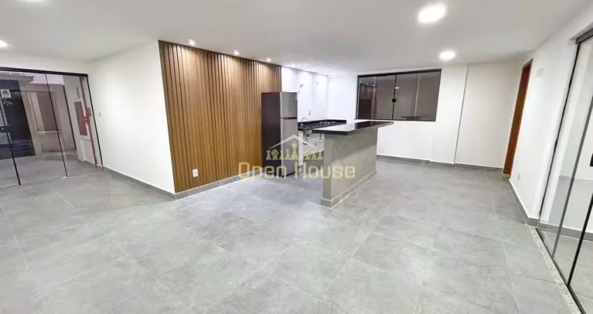 Linda cobertura duplex com suíte 02 vagas de garagem, no jardim belvedere, volta redonda