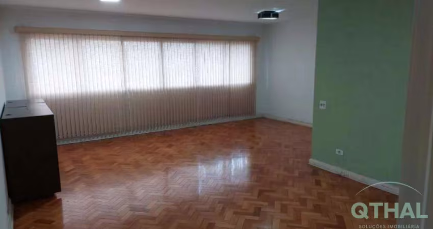 Apto para Alugar de 128m² com 3 dormitórios, 1 suíte, 1 vaga no Campo Belo.