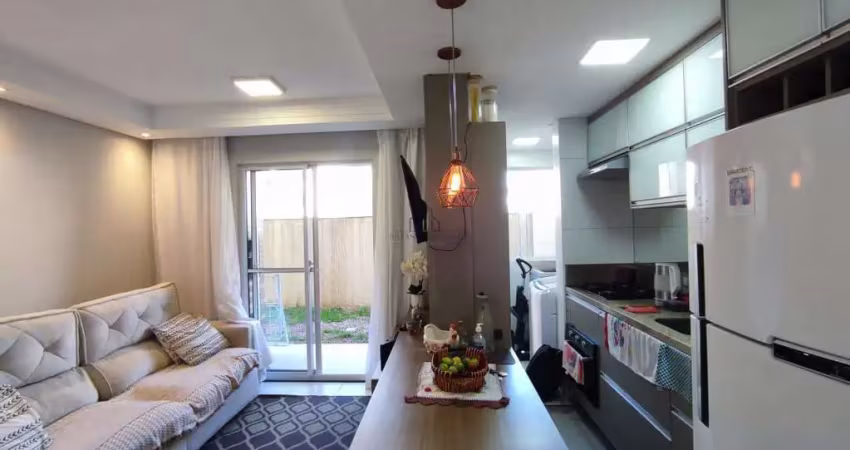 Garden amplo c/ móveis planejados em são josé dos pinhais, cidade jardim