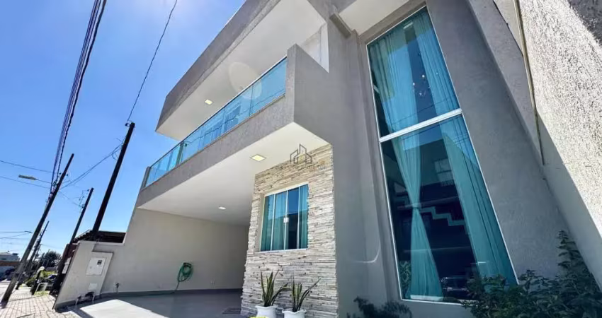 Sobrado mobiliado em residencial fechado – 3q sendo 2 suítes c/ 2 vagas cobertas