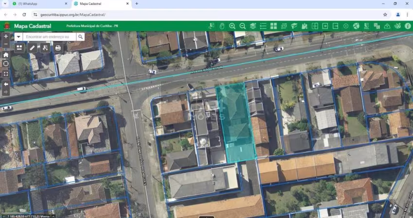 Terreno à venda, 607 m² por R$ 980.000,00 - Capão da Imbuia - Curitiba/PR