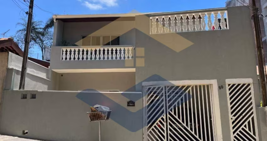 Casa p/ Venda (Sobrado) c/ 4 Dorms, 3 Salas, 2 Cozinhas, WC, Garagem Coberta, Quintal - Vila Galvão/Horto Florestal - Jundiaí/SP (Prox. Maxi Shopping)