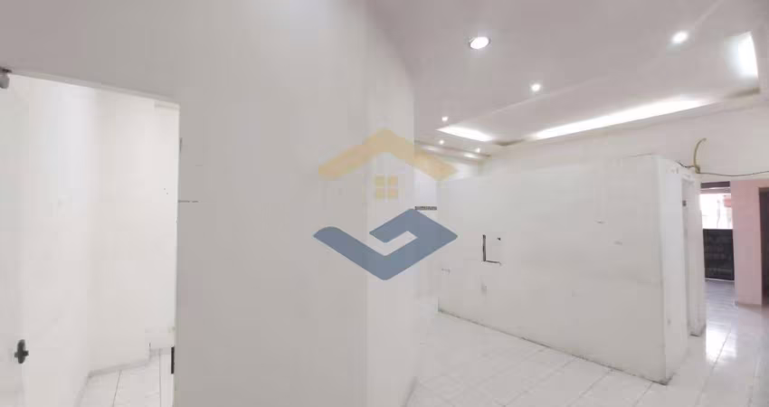Salão Comercial P/ Alugar c/ 100 m² , Salão Principal, Escritório e Banheiro - Ponte São João - Jundiaí/SP