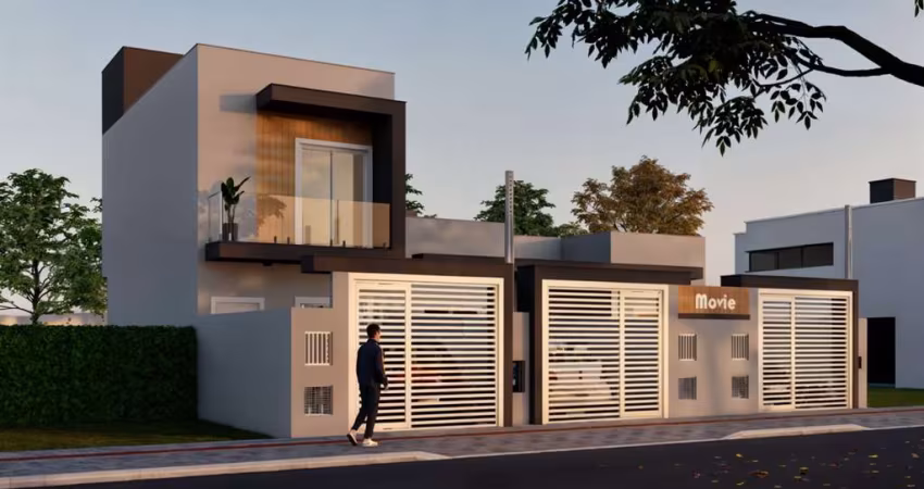 Casa Geminada em Construção