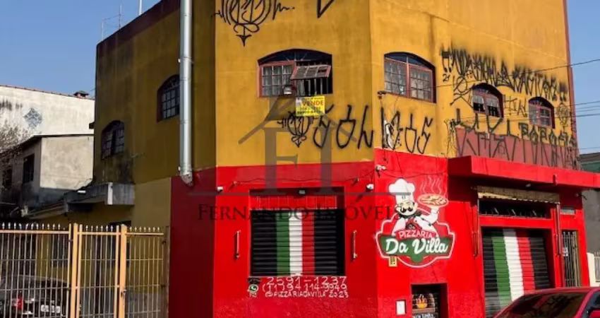 Venda salão de ± 70 m² + casa de 2 dormitórios, sala, cozinha, 3 banheiros e quintal - ipiranga
