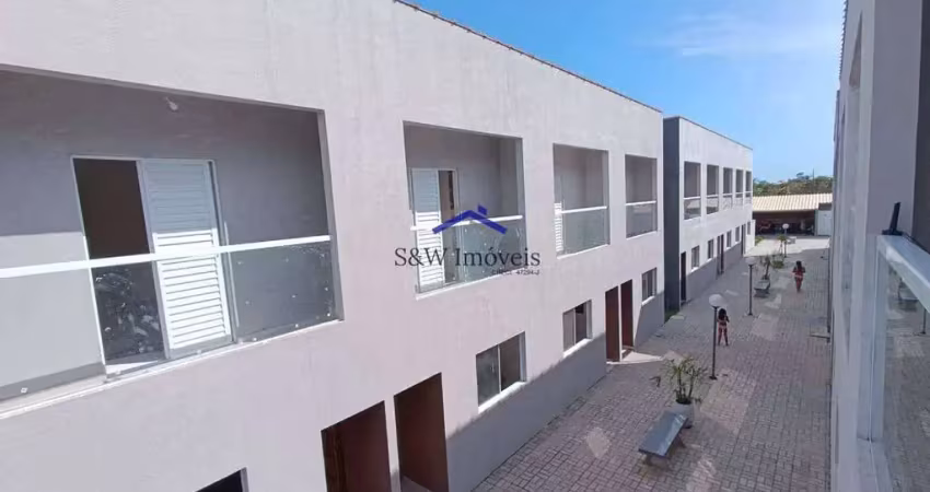 Sobrado de condomínio com 2 quartos, itaguaí, mongaguá - r$ 249 mil, cod: 59