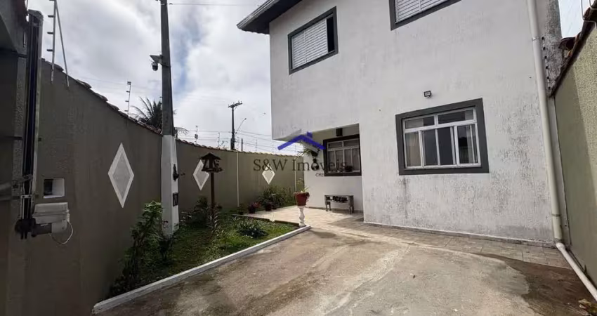 Sobrado com 3 quartos, balneário tupy, itanhaém - r$ 350 mil, cod: 111