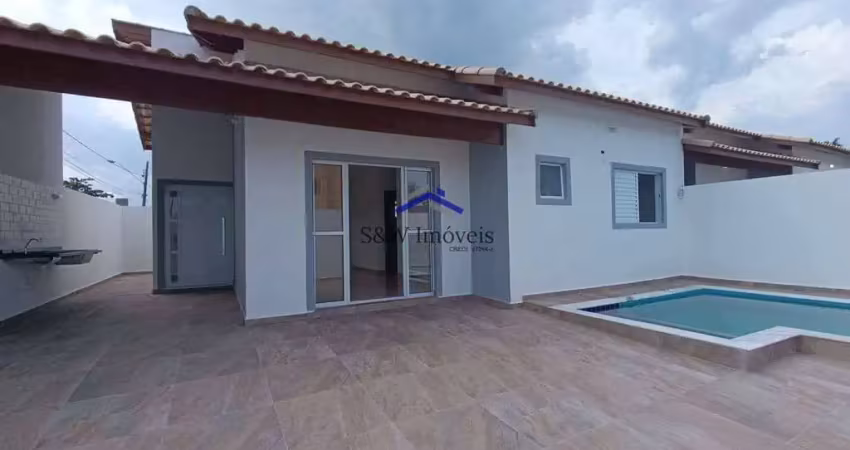 Casa com 2 quartos, balneário califórnia, itanhaém - r$ 465 mil, cod: 345