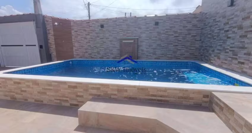 Casa com 2 quartos, jardim santa terezinha, itanhaém - r$ 380 mil, cod: 374
