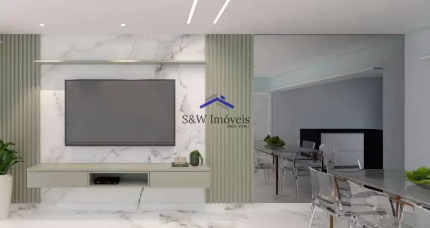 Apartamento com 4 quartos, centro, mongaguá - r$ 850 mil, cod: 347