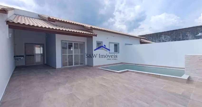 Casa com 2 quartos, balneário califórnia, itanhaém - r$ 465 mil, cod: 344