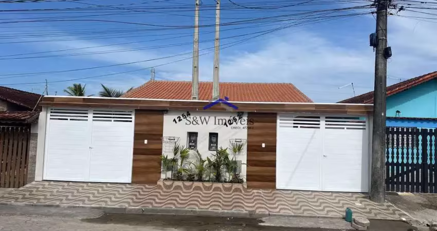 Casa com 2 quartos, jardim suarão, itanhaém - r$ 339 mil, cod: 343