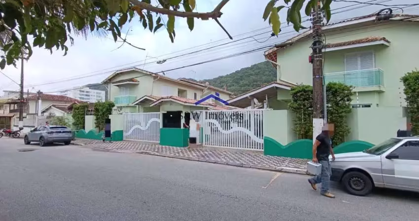 Sobrado de condomínio com 2 quartos, centro, mongaguá - r$ 320 mil, cod: 299