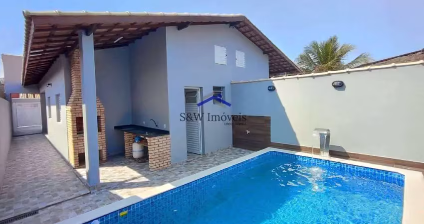 Casa com 2 quartos, jardim magalhães, itanhaém - r$ 345 mil, cod: 206