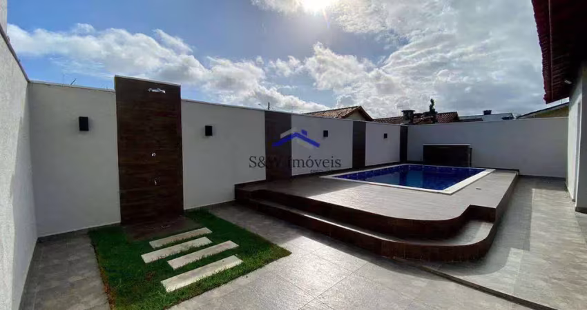 Casa com 2 quartos, jardim regina, itanhaém - r$ 549 mil, cod: 52