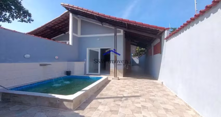 Casa com 3 quartos, lado praia, mongaguá - r$ 530 mil, cod: 440