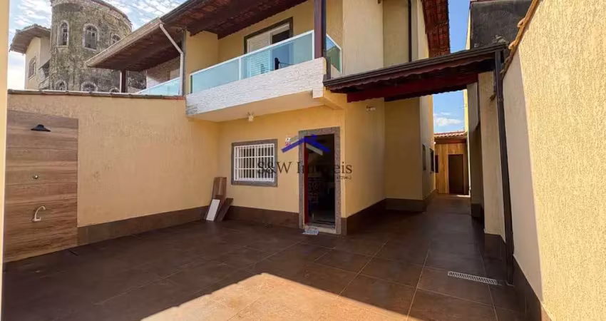 Sobrado com 2 quartos, lado pr, mongaguá - r$ 530 mil, cod: 459