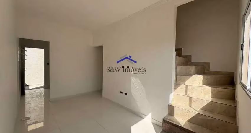 Sobrado de condomínio com 2 quartos, tupi, praia grande - r$ 330 mil, cod: 486