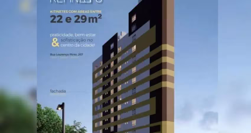 Kitnet / Stúdio à venda na Rua Lourenço Pinto, 267, Centro, Curitiba