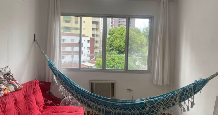 Apartamento de 1 dormitório para locação no Canto do Forte, em Praia Grande.