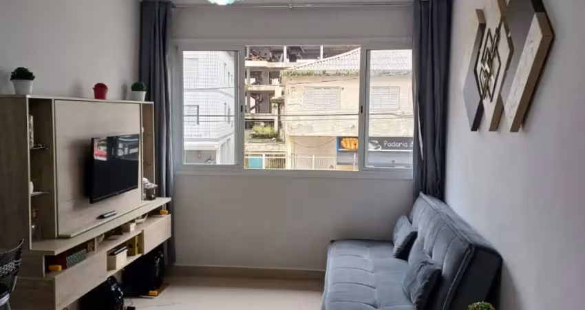 Apartamento de 1 dormitório a venda no bairro aviação em praia grande sp.