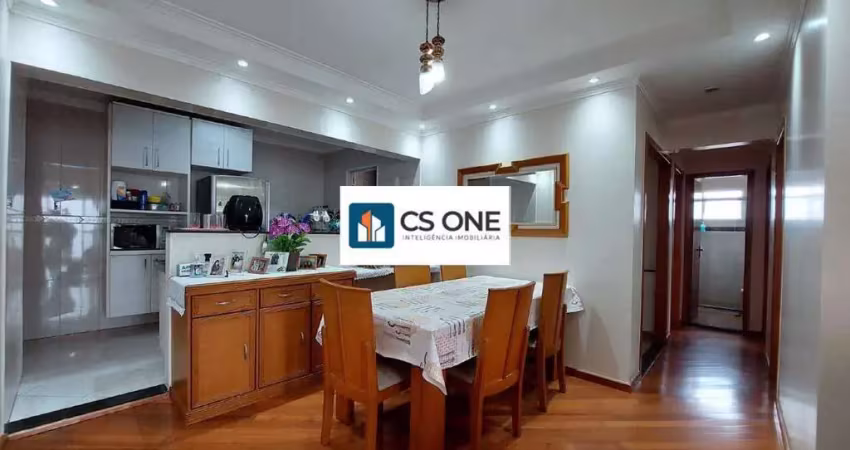 Apto à venda centro sbc cond.arcadia 104 m² 3 dom 1 suíte 2 vagas