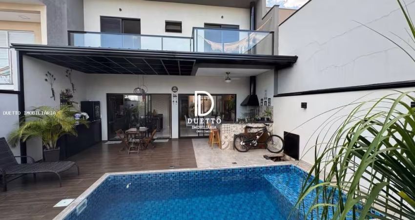 Casa em Condomínio para Venda em Indaiatuba, Jardim Bréscia, 3 dormitórios, 1 suíte, 4 banheiros, 3 vagas