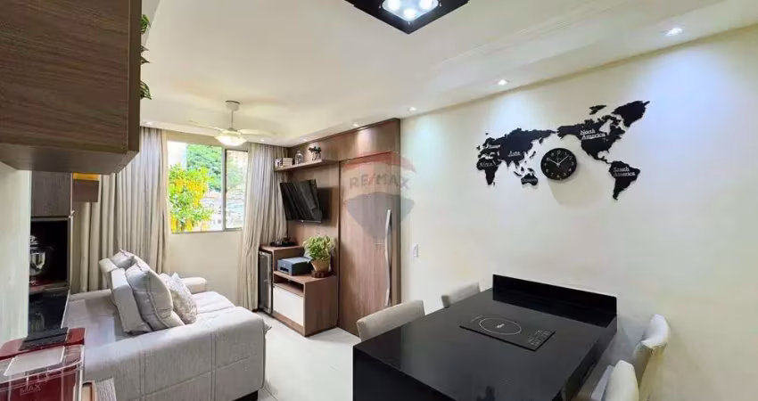 Apartamento reformado com 47 m² e 2 dormitórios no Condomínio Reserva Sul - Zona Sul de Ribeirão Preto/SP