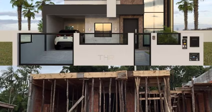 Casa com 3 quartos à venda na Rua Zenaide Santos de Souza, 3409, Forquilhas, São José