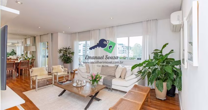 Apartamento para Venda em São Paulo, Santo Amaro, 4 dormitórios, 3 suítes, 5 banheiros, 3 vagas