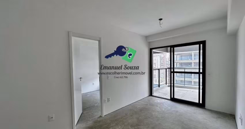 Apartamento para Venda em São Paulo, Brooklin, 1 dormitório, 2 suítes, 3 banheiros, 1 vaga