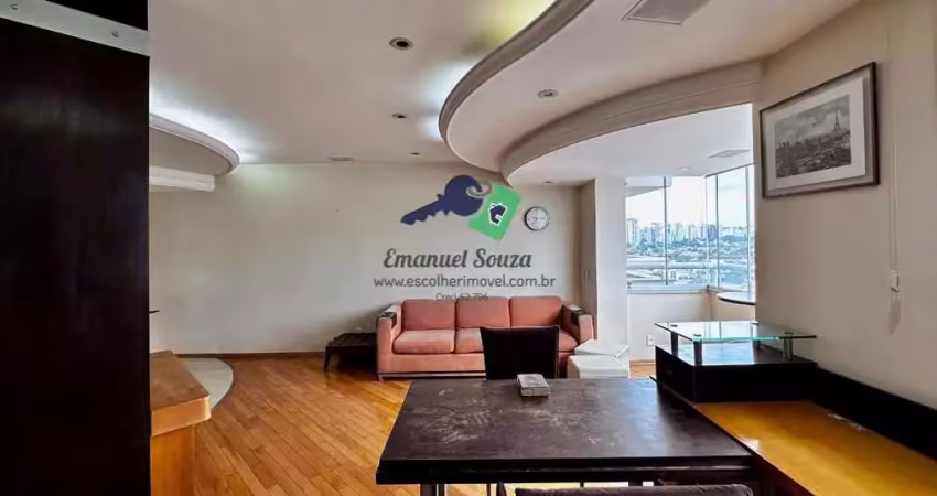Apartamento para Venda em São Paulo, Brooklin, 1 dormitório, 1 suíte, 3 banheiros, 2 vagas