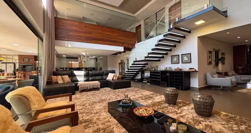 Royal park - r$ 4.650.000,00 - casa á venda, 4 suítes, 433m², 4 vagas, estuda permuta, londrina-pr.