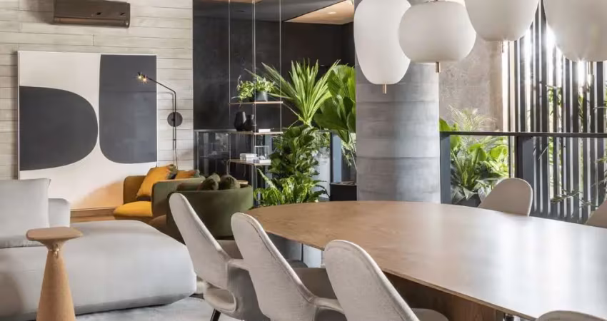 Aura - r$  2.250.000 - apartamento à venda, 3 suítes, 195m², 2 vagas - gleba palhano, londrina, pr