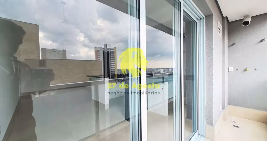 Apartamento de 62m² com 2 dormitórios, sendo 1 suíte à venda no bairro jardim em santo andré-sp