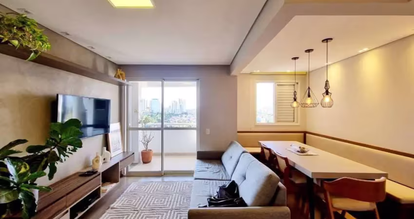 Solar mirador - r$ 650.000 - apartamento à venda, 2 quartos (1 suíte), sala estendida, 75m², 2 vaga