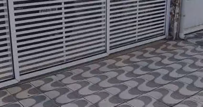 Casa geminada na praia grande - bairro vila mirim r$ 345,000,00