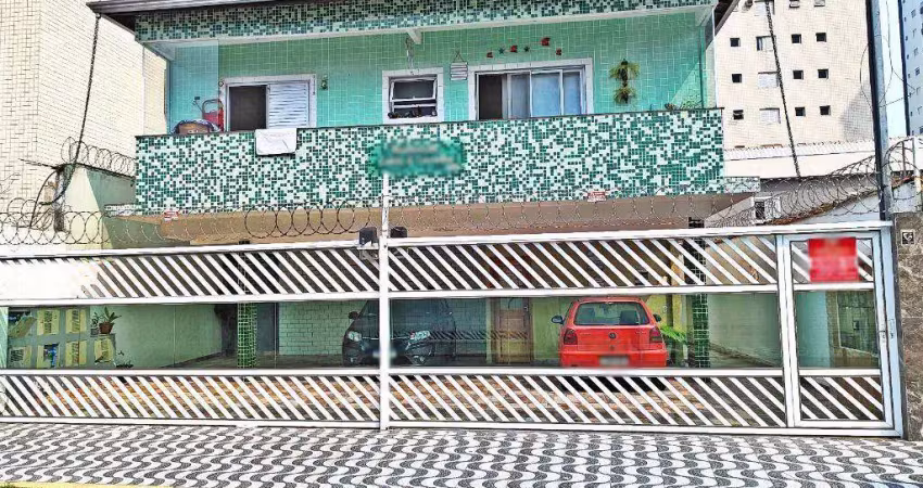Sobrado de condomínio na praia grande/tupi 400 metros na praia