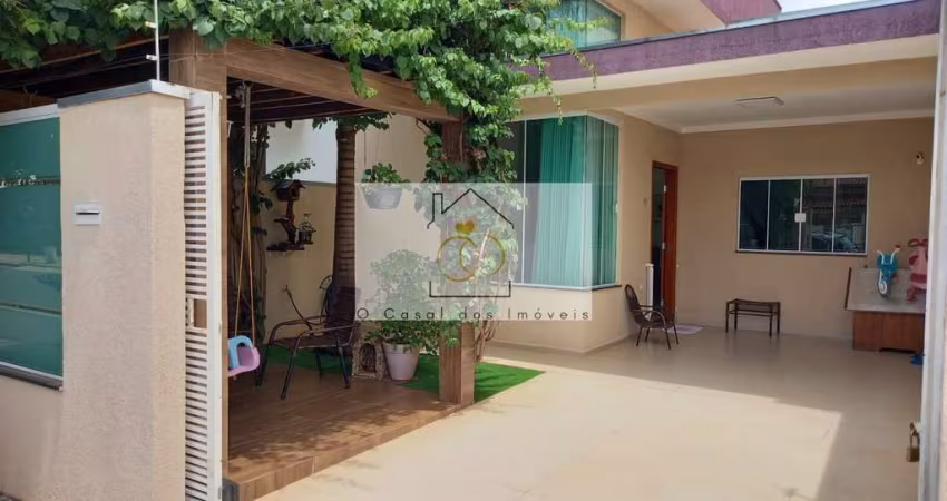 Casa Planejada no Jd Império do Sol – 3 Quartos com suíte e Área Gourmet