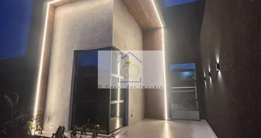 Casa de Alto Padrão no Monte Belo – 3 Quartos, 105m² de Construção