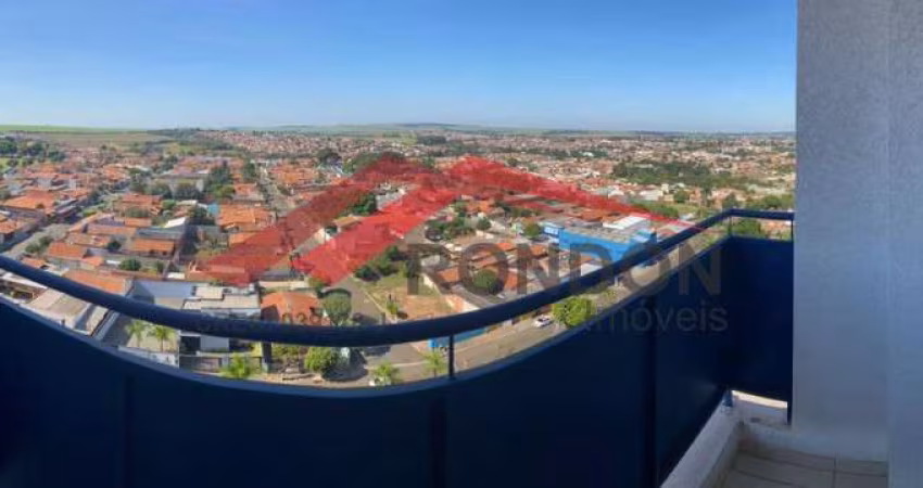 Apartamento 52 m² andar alto, 2 dormitórios 1 vaga. Cidade de Leme  / SP