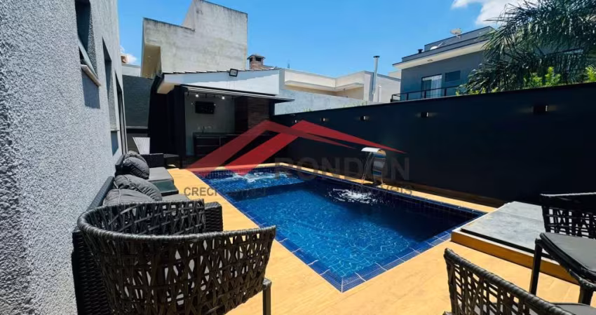 LINDA CASA EM CONDOMÍNIO - ATIBAIA - PORTEIRA FECHADA