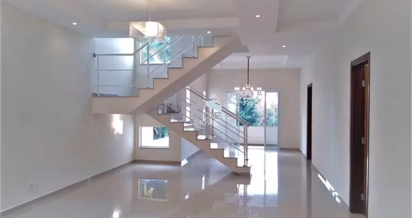 Casa em condomínio de luxo em campinas-sp, 3 quartos, 3 suítes, 5 banheiros, 7 vagas, 293,43 m² - loteamento caminhos de são conrado